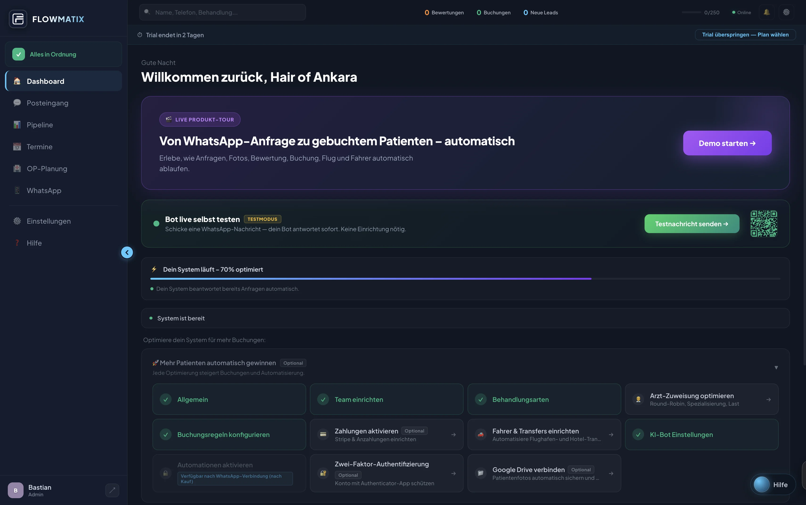 Dashboard Overview